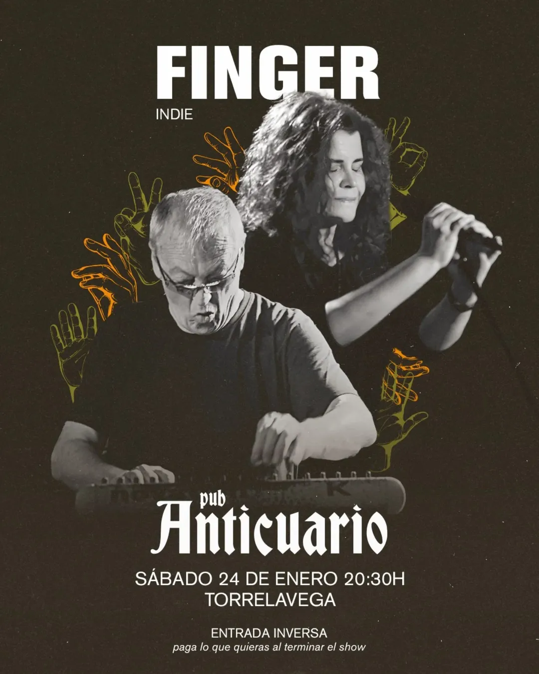 Concierto Finger Anticuario 24 Enero