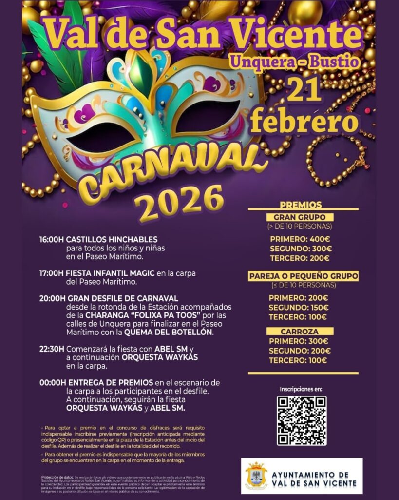 Carnaval Val de San Vicente 2026