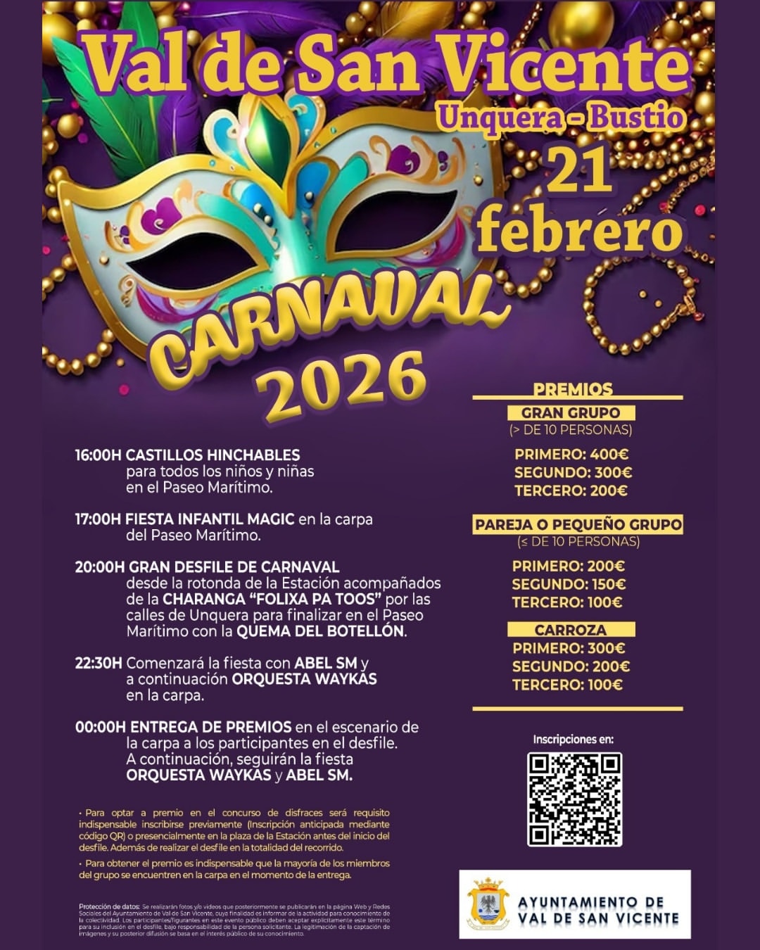 Carnaval Val de San Vicente 2026