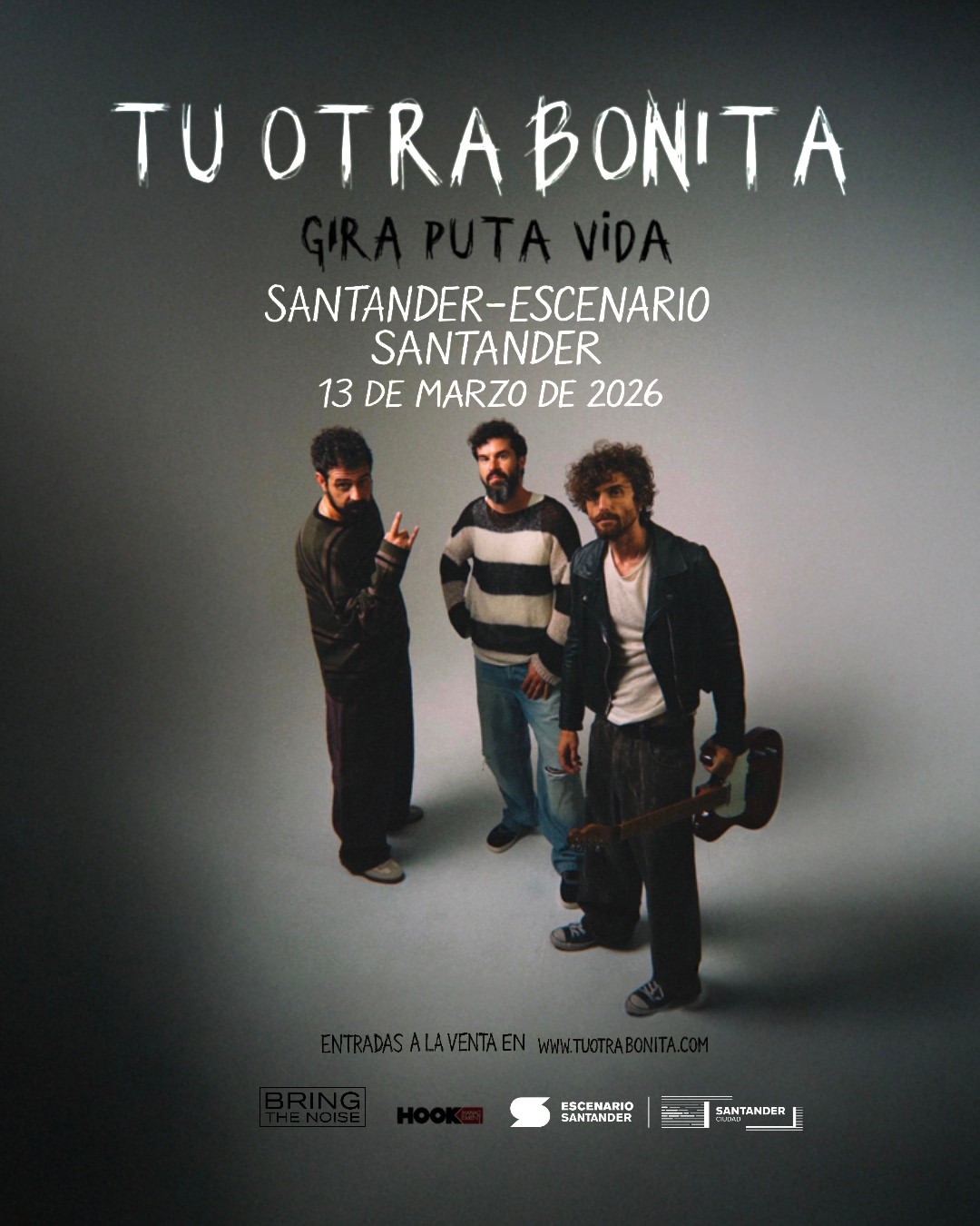 Concierto Tu Otra Bonita Santander 2026