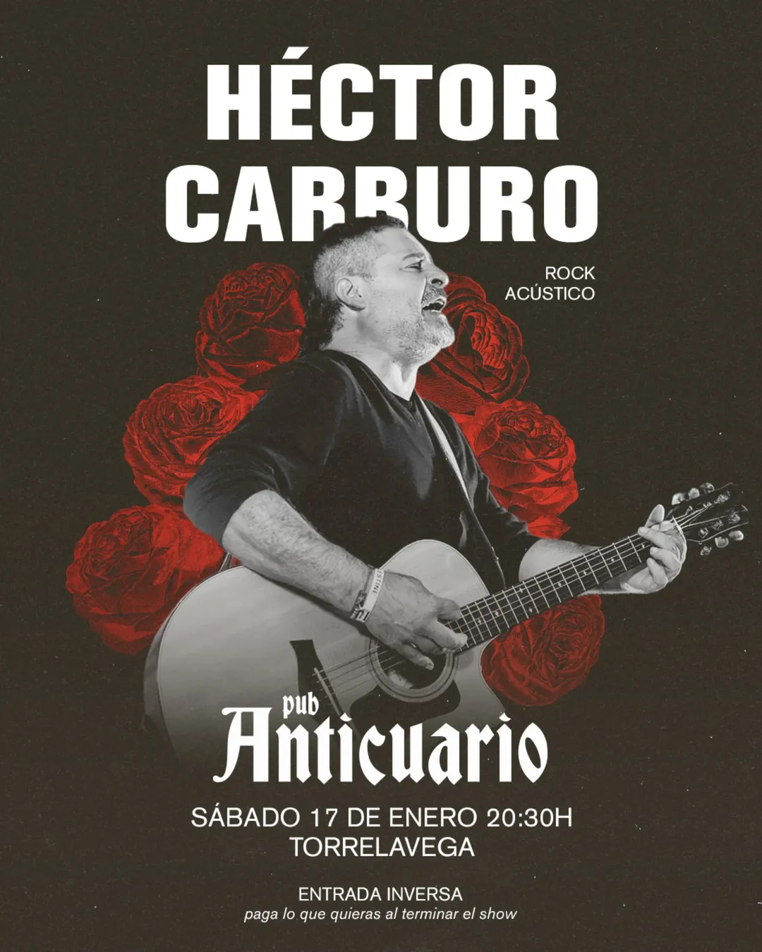 Concierto HÉCTOR CARBURO – 17 Enero