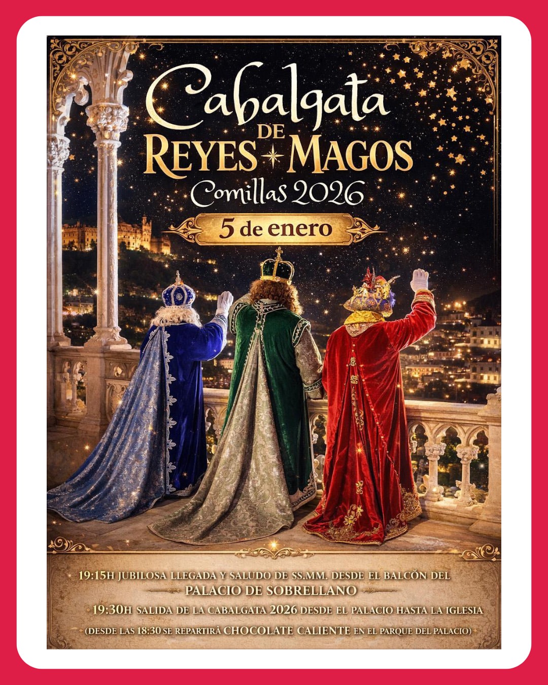 Cabalgata Reyes Comillas 2026