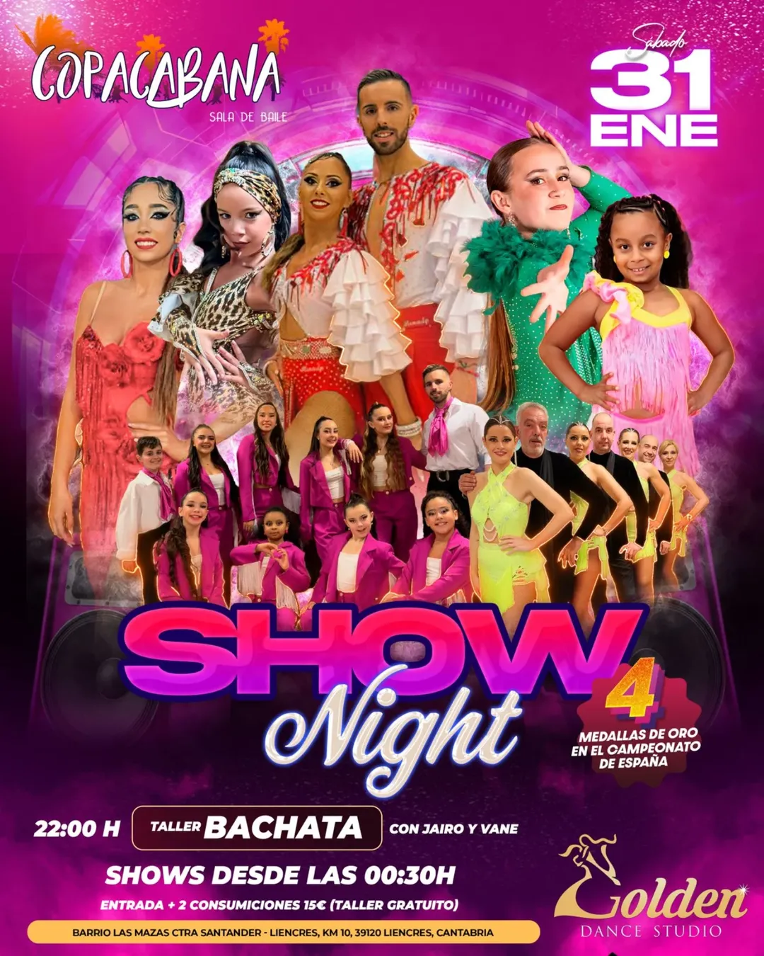 Show Night 31 Enero