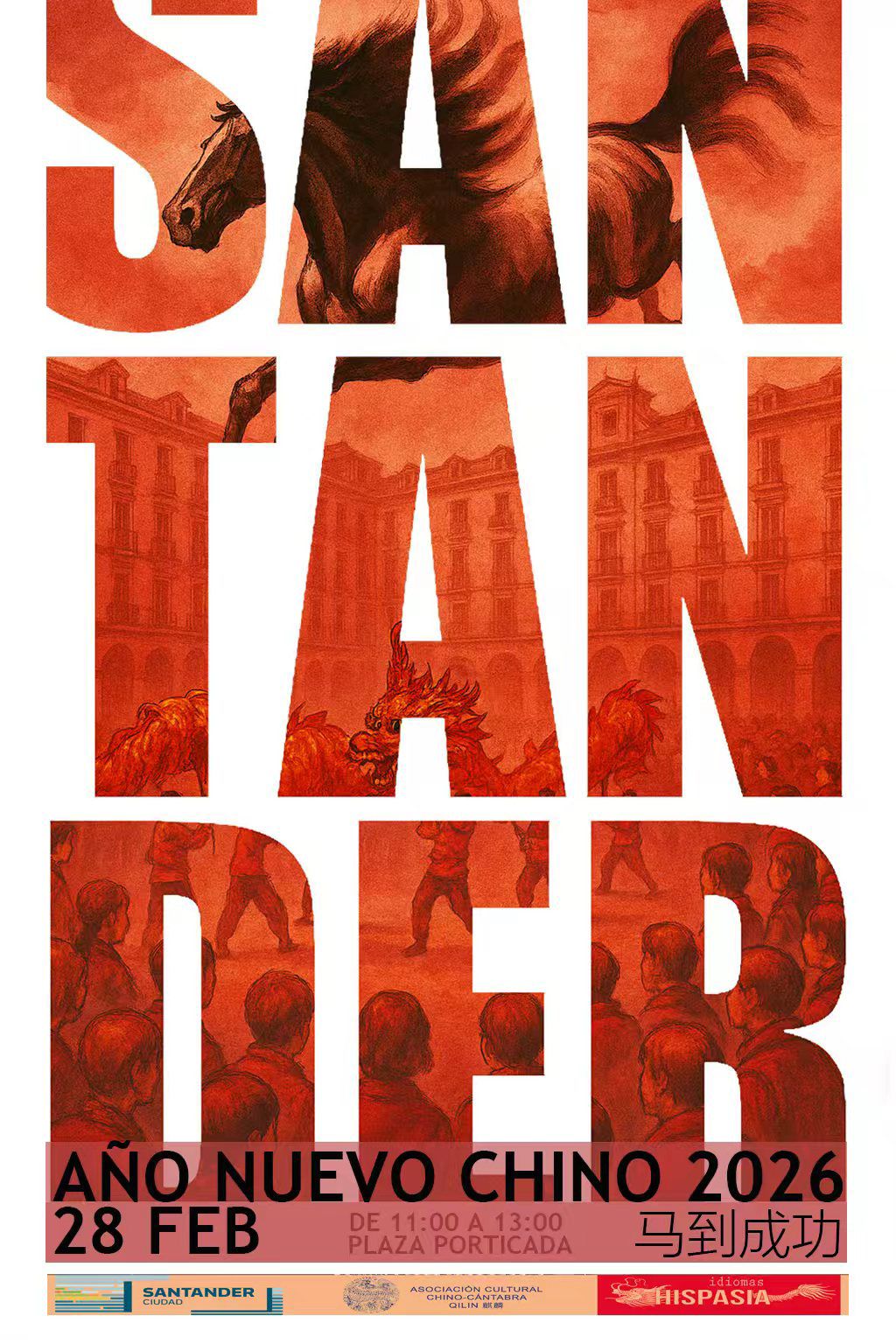 Fiesta del Año Nuevo Chino en Santander