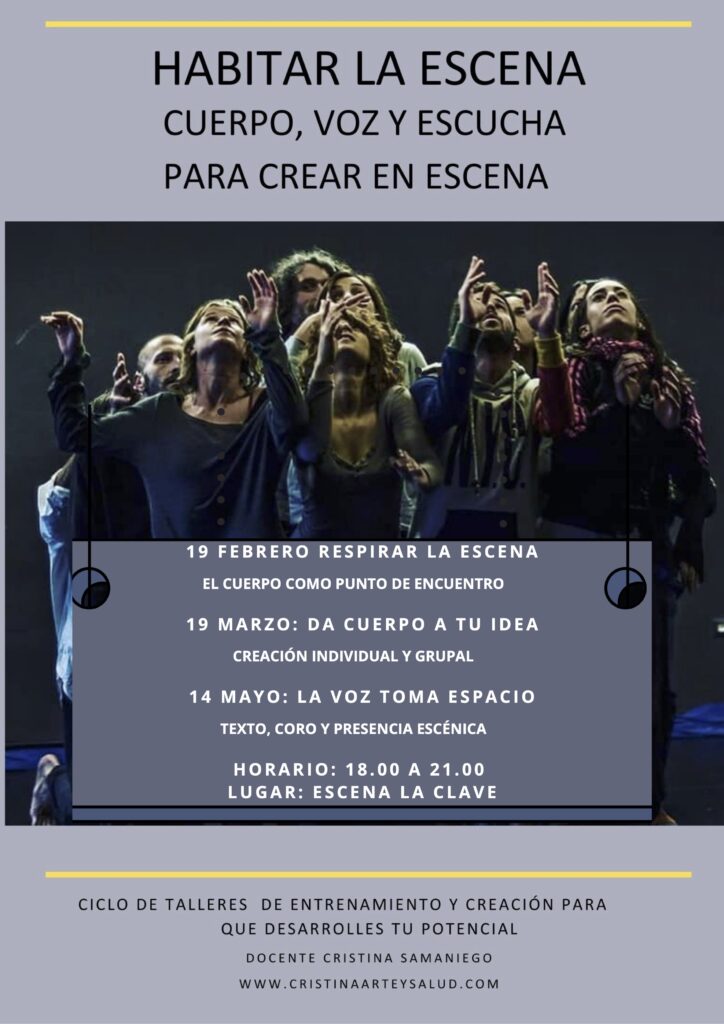 Taller intensivo: Respirar la escena