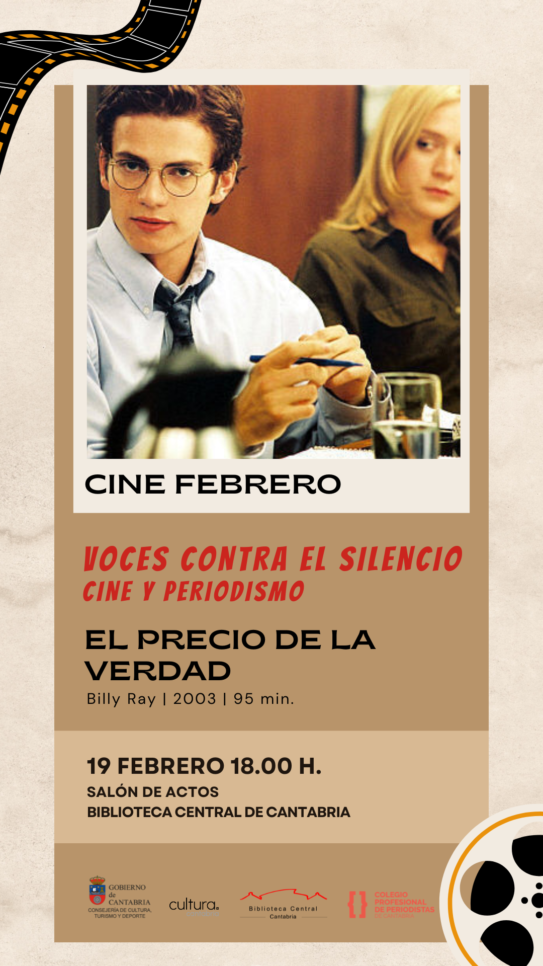 Cine y periodismo: El precio de la verdad – 19/02/2026