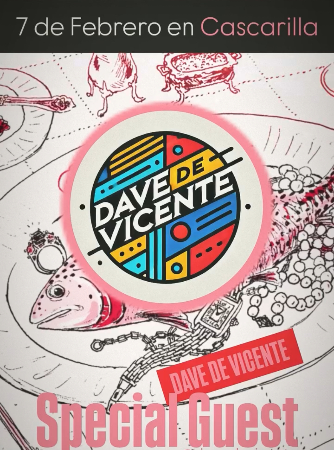 Degustación de sopa de pescado con dj