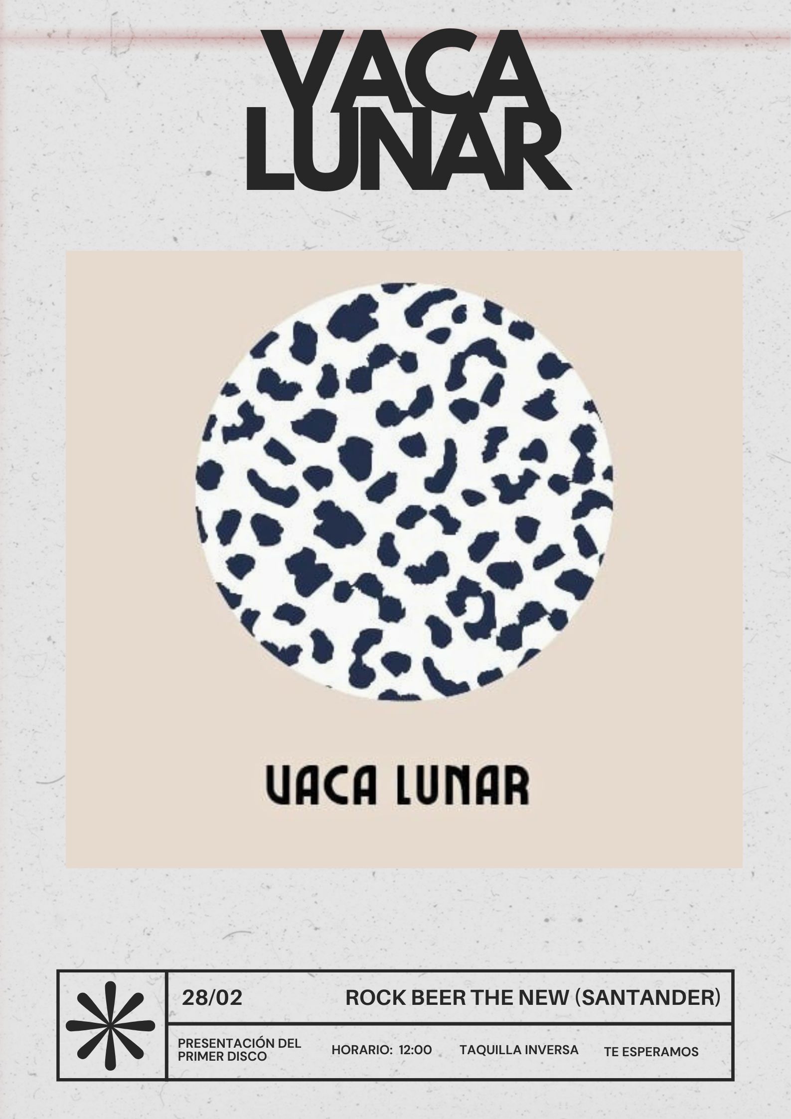 Vaca Lunar presenta su primer disco en directo