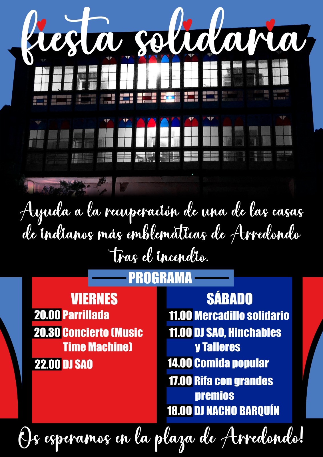 FIESTA SOLIDARIA ARREDONDO