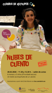 «Nubes de Cuento», espectáculo para bebés en Santander
