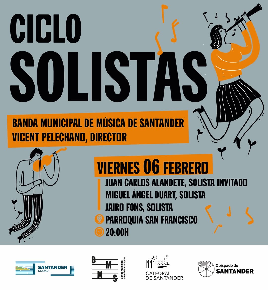 Ciclo Solitas Banda Municipal de Santander