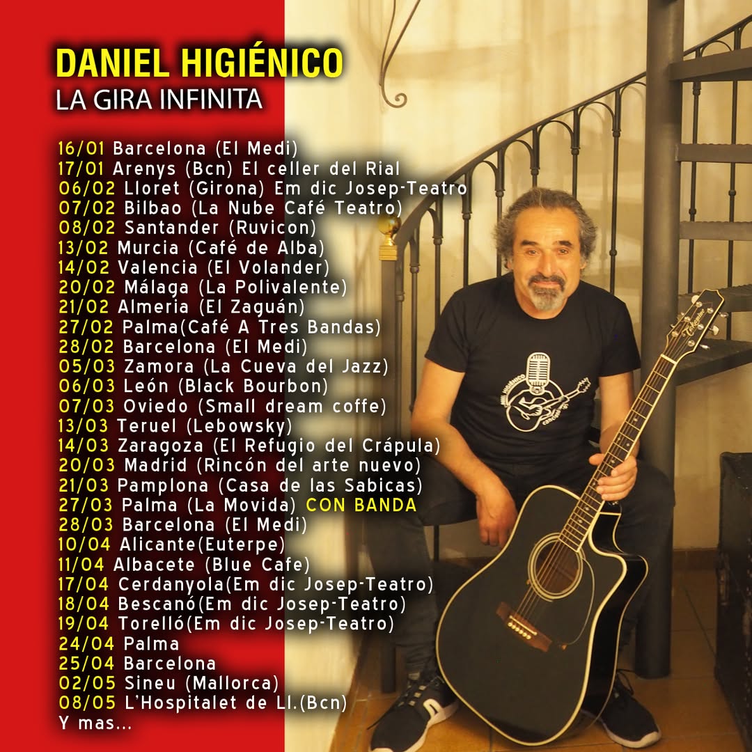 Concierto Daniel Higiénico Santander 2026