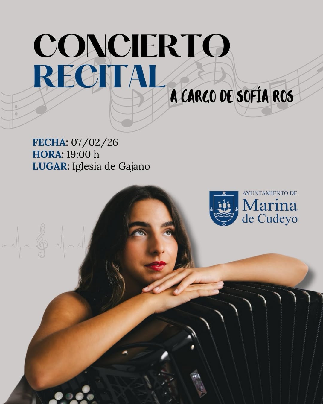Concierto recital Sofía Ros Marina de Cudeyo