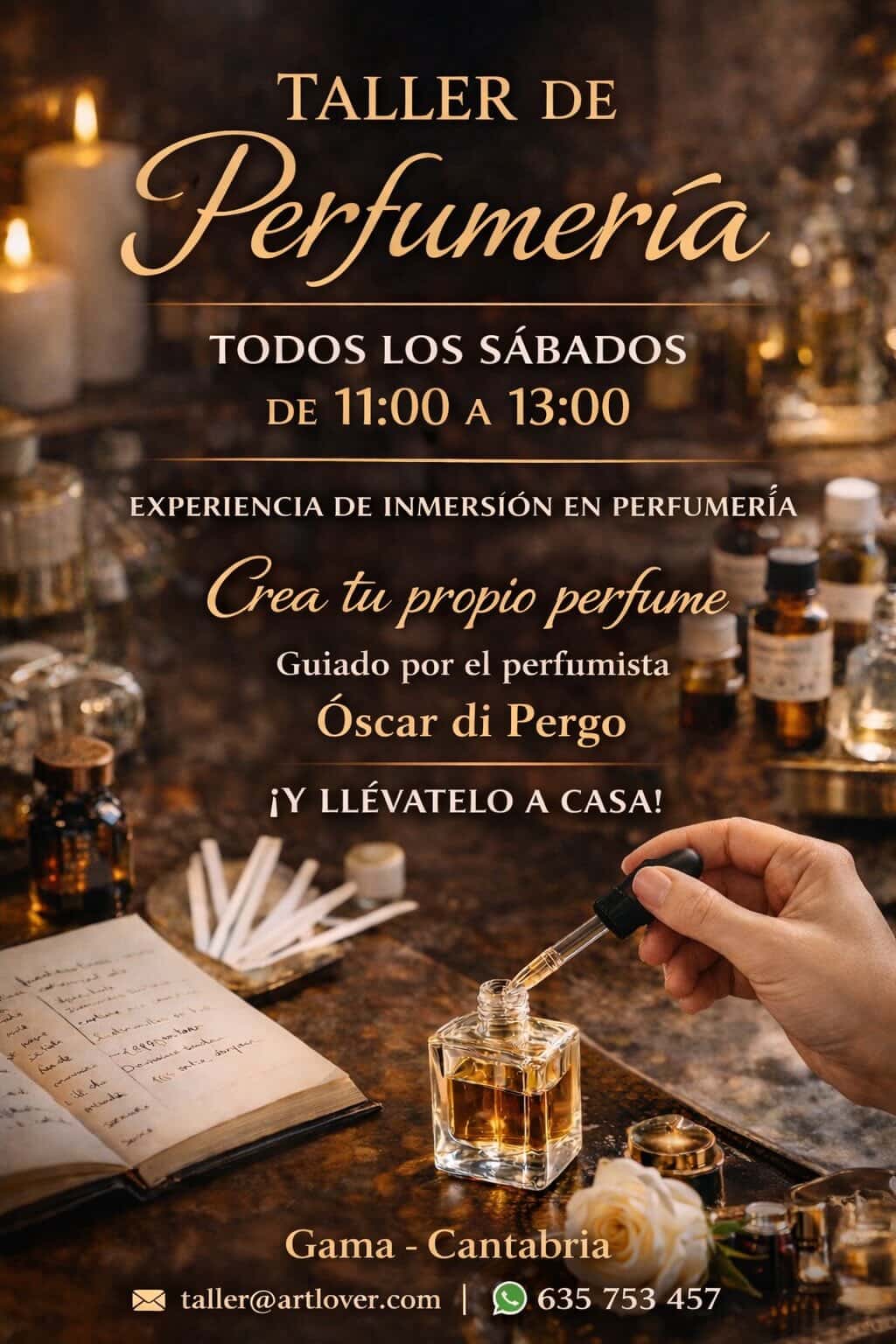 Taller de perfumería