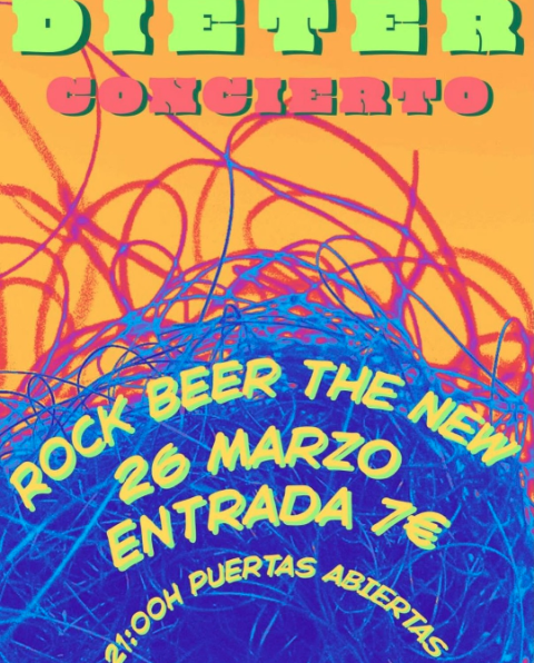 Concierto de Dieter en Sala Rock Beer the New