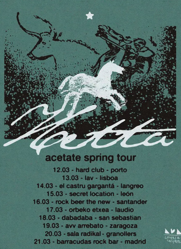 La banda portuguesa Hetta presenta «Acetate» en Sala Rock Beer the New