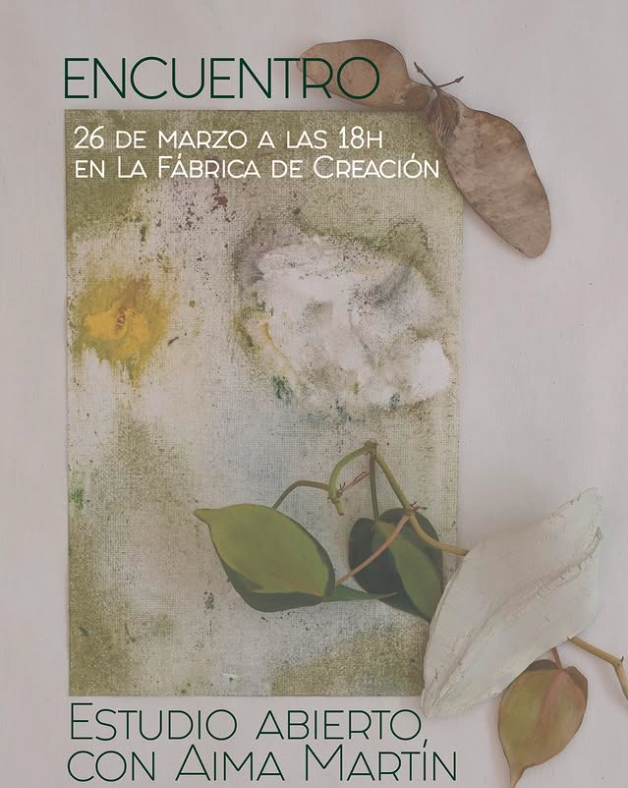 Estudio abierto con Aima Martín en La Fábrica de Creación