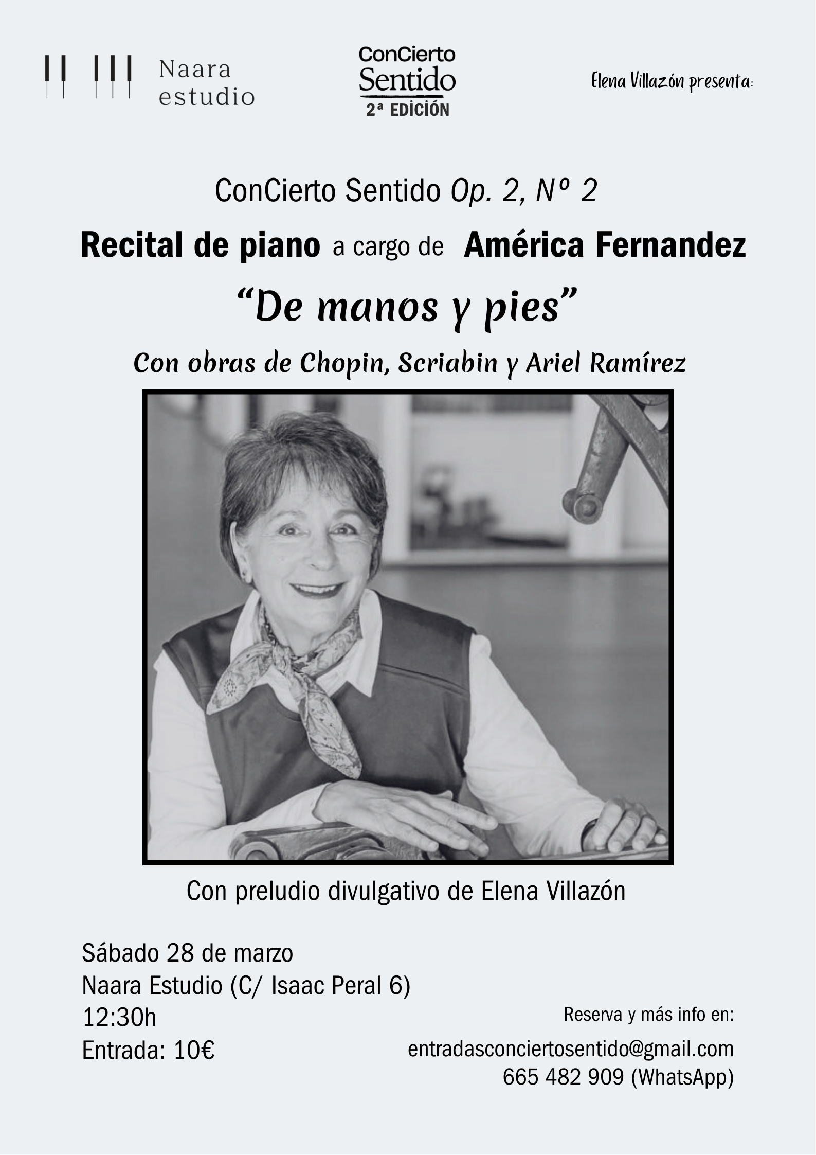 Ciclo de conciertos comentados: ConCierto Sentido