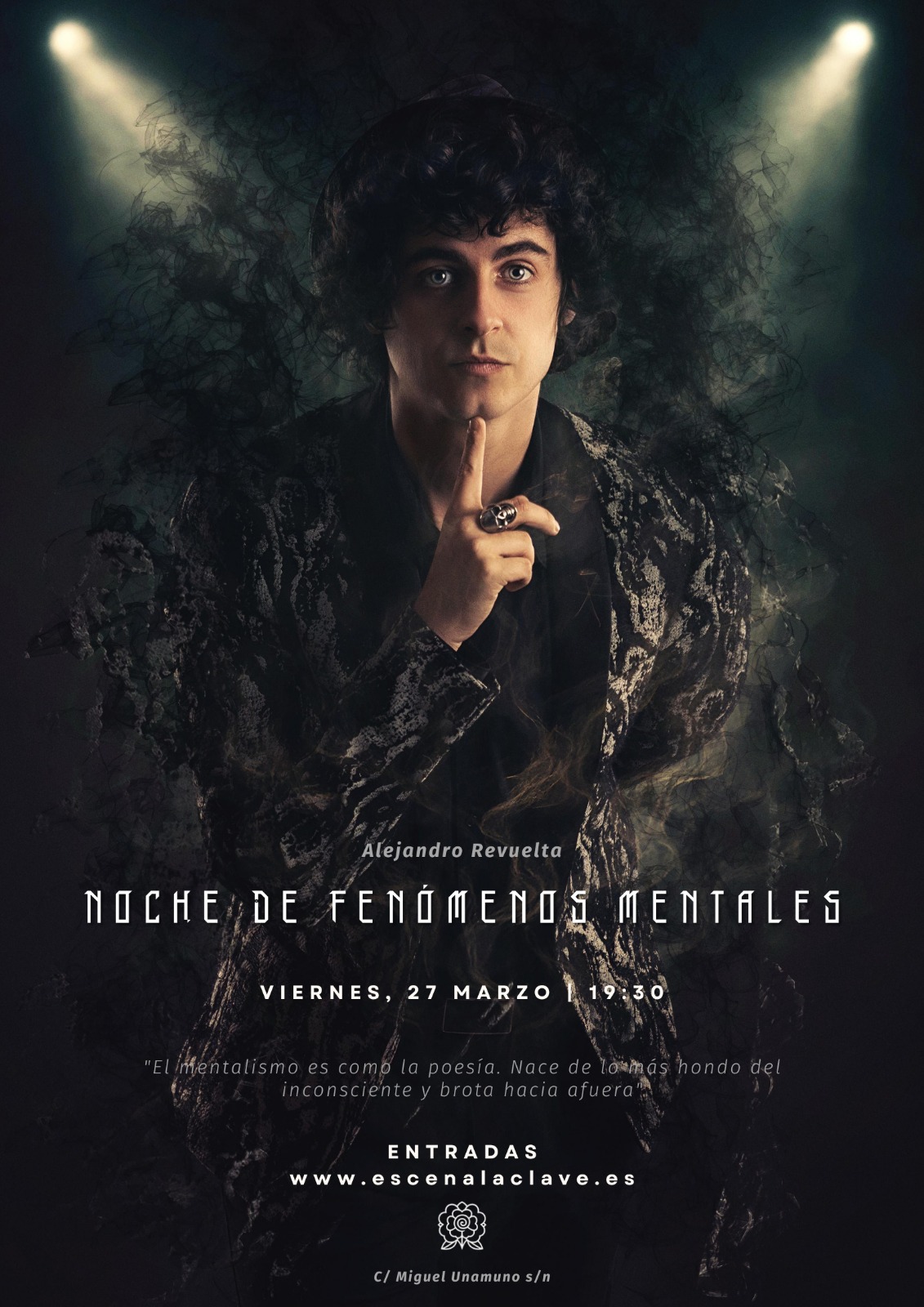 Alejandro Revuelta en Noche de fenómenos mentales