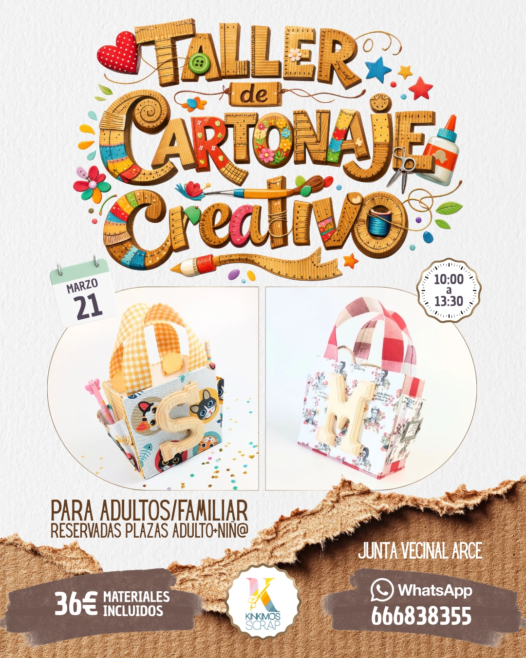 Taller de Cartonaje Creativo