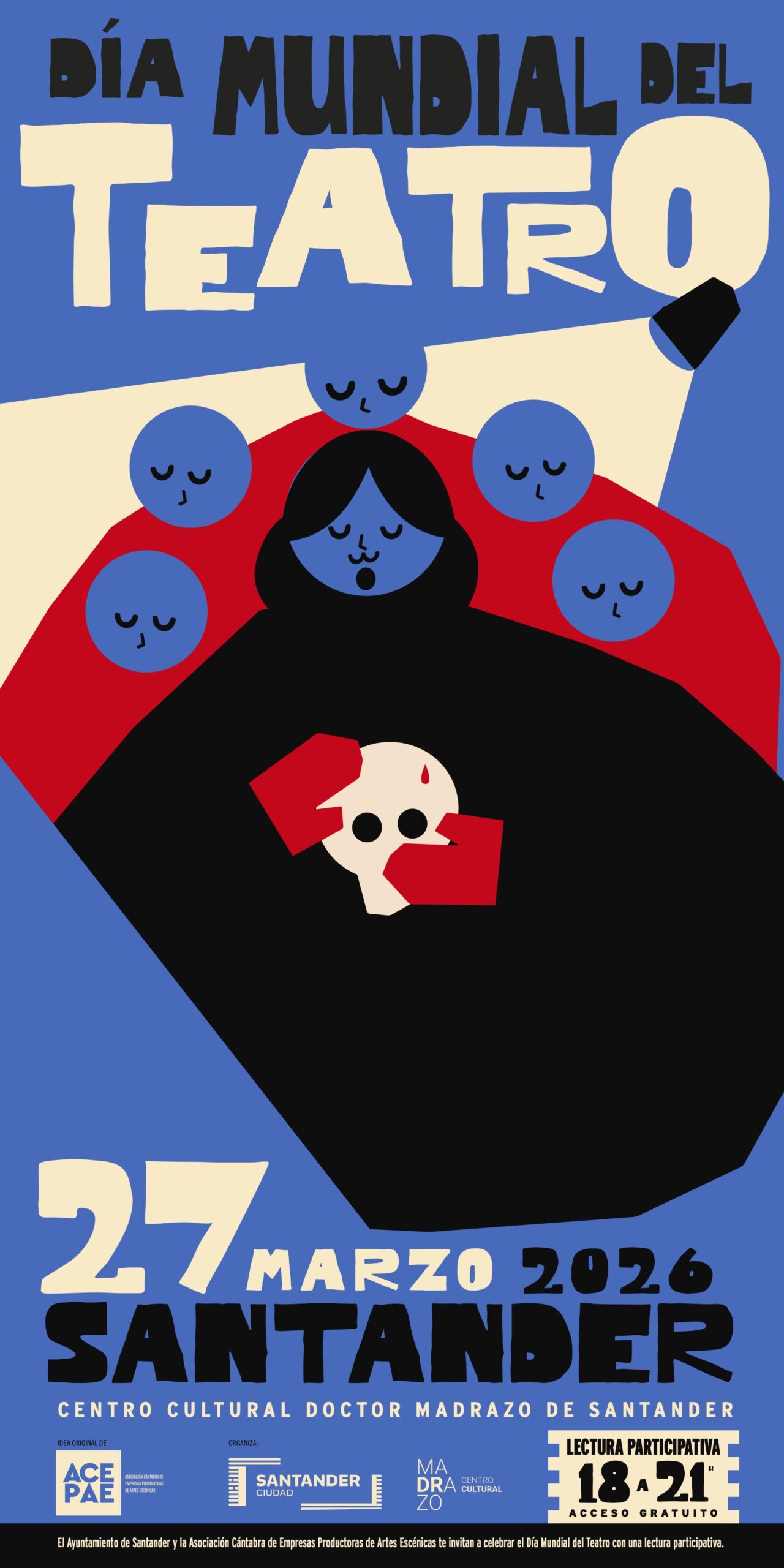 Lectura participativa por el Día Mundial del Teatro en Centro Cultural Doctor Madrazo