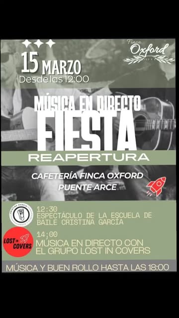 Inauguración de la Cafetería Oxford en Puente Arce