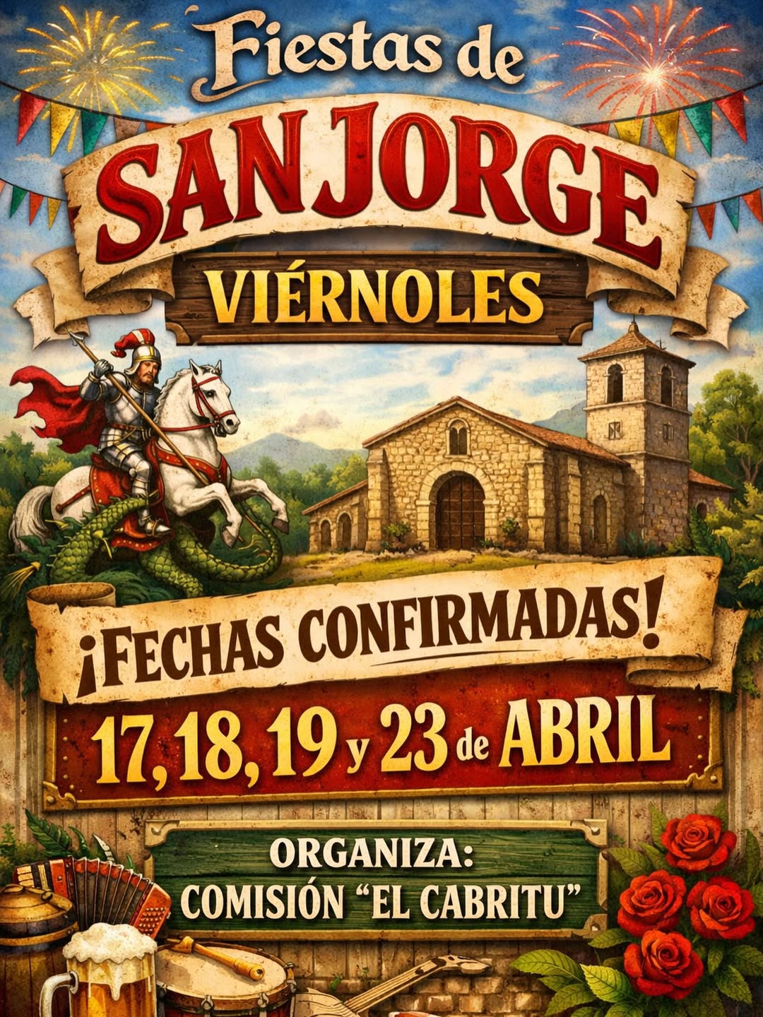 Fiestas de San Jorge en Viérnoles, Cantabria