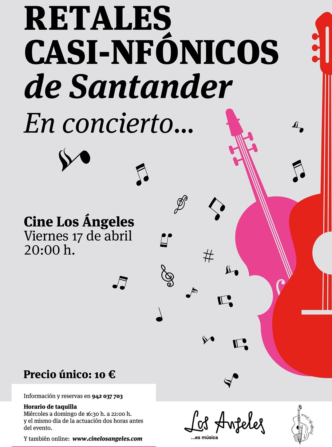 Retales Casi-nfónicos en directo en Cine Los Ángeles