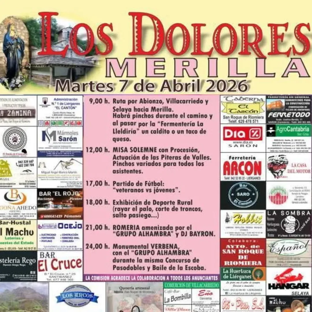 Fiestas de Los Dolores en Merilla, Cantabria