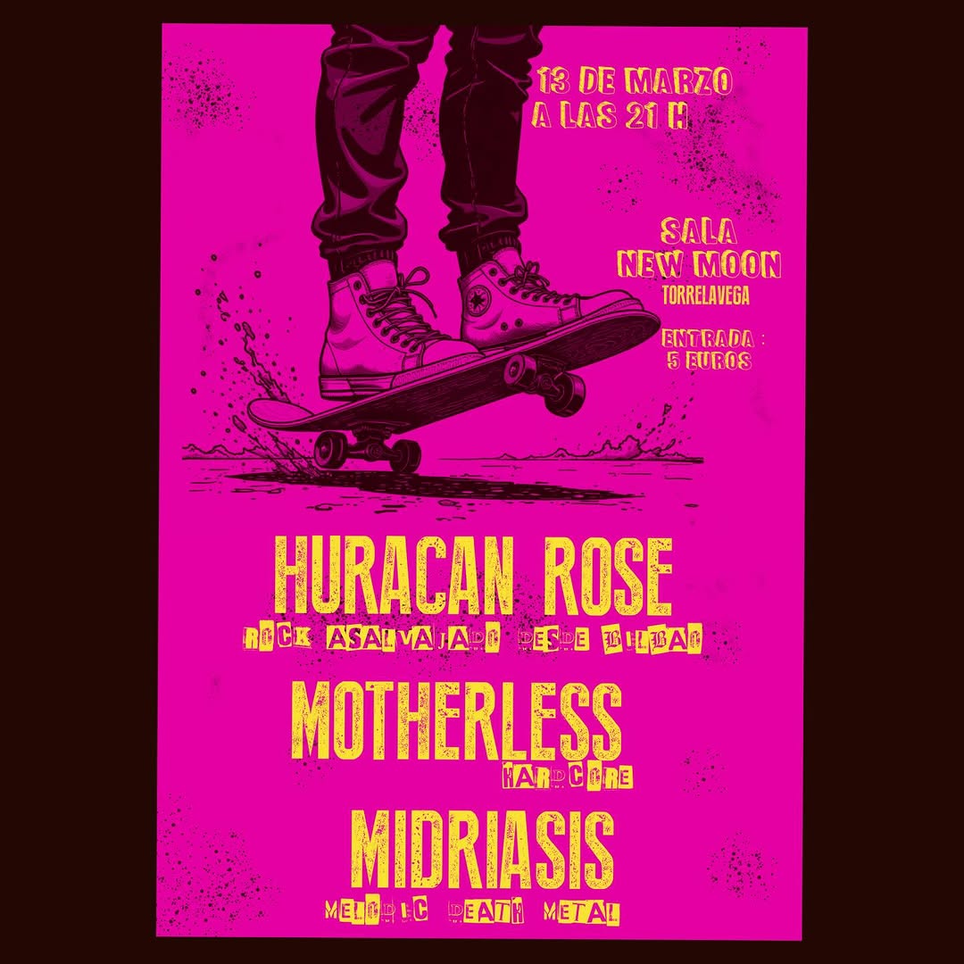 NOCHE SALVAJE: Concierto de punk, hardcore, metal y rock and roll en Torrelavega