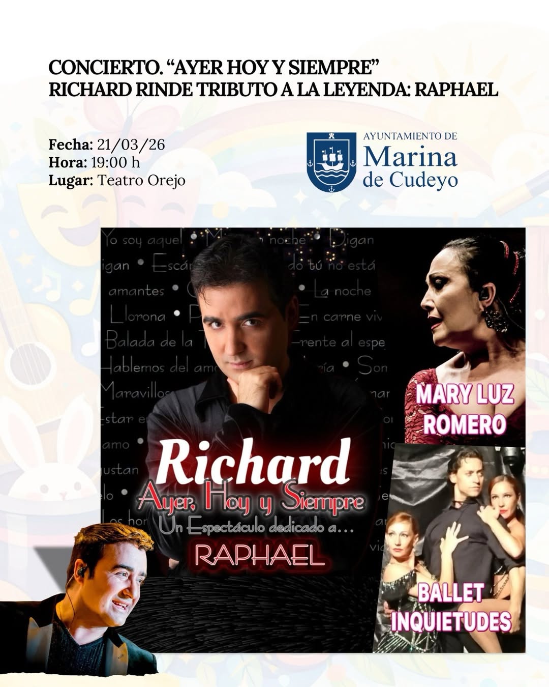 Richard en directo en Teatro Las Escuelas