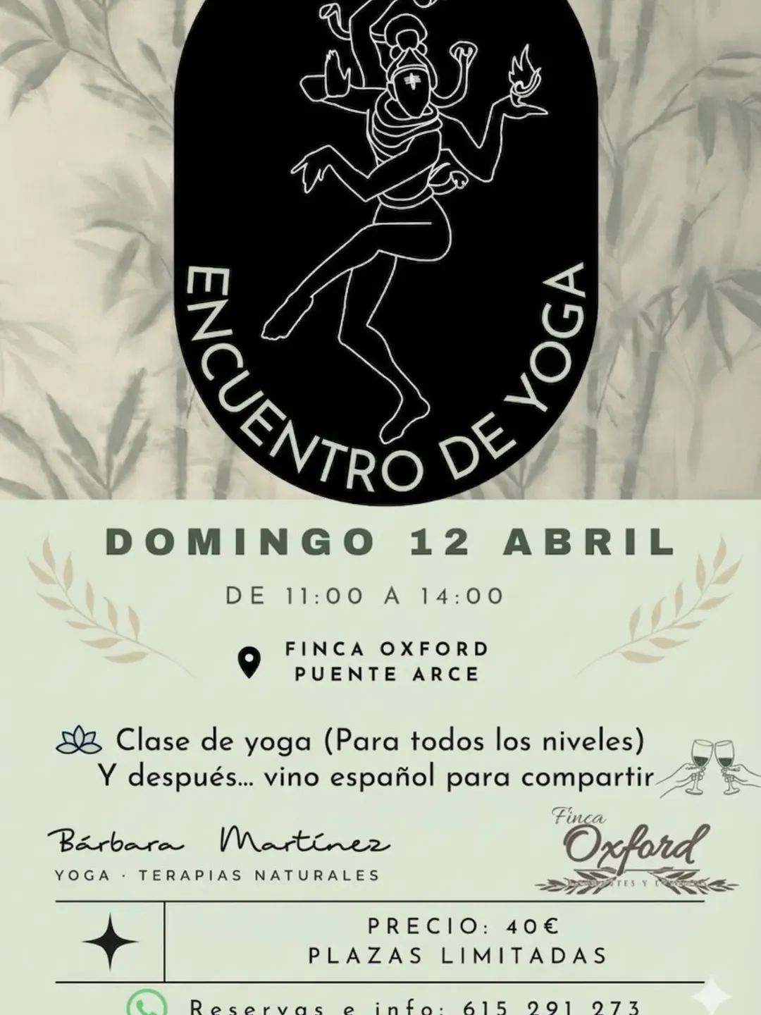 Encuentro de Yoga en Finca Oxford, Puente Arce