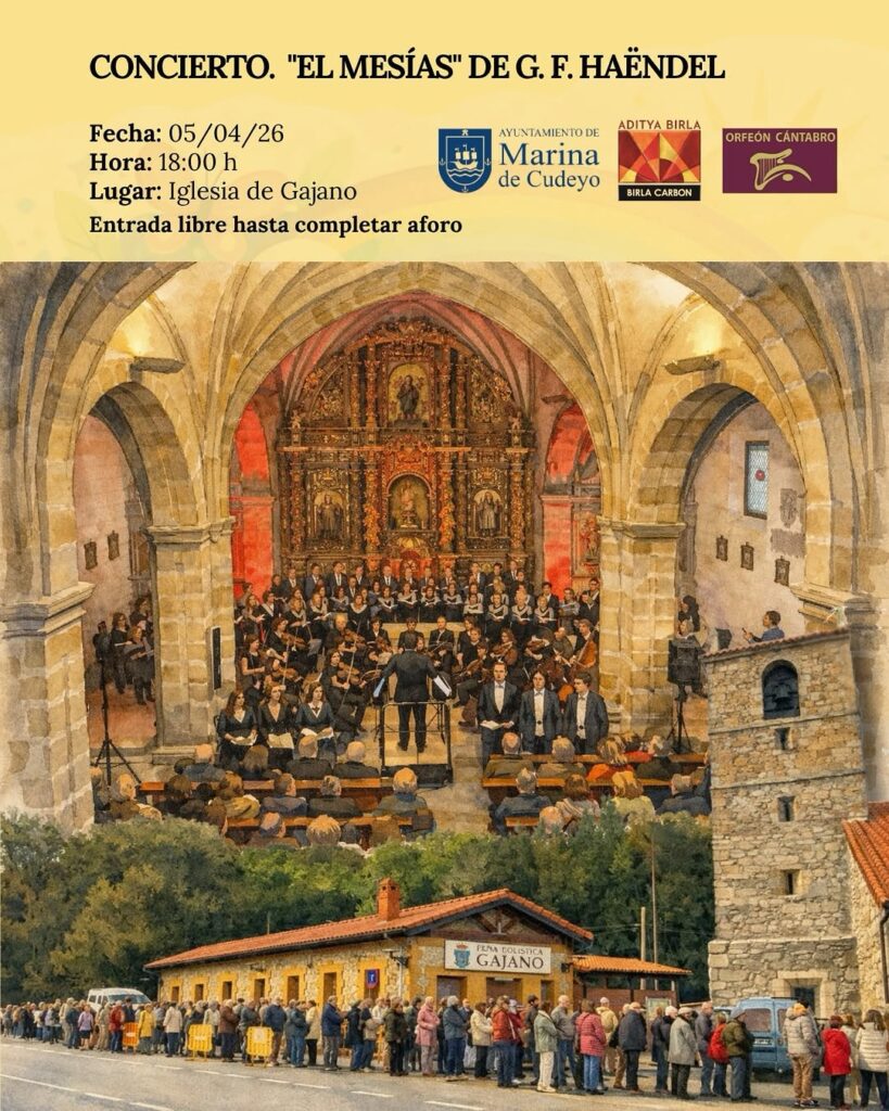 Concierto de El Mesías en Iglesia de Gajano