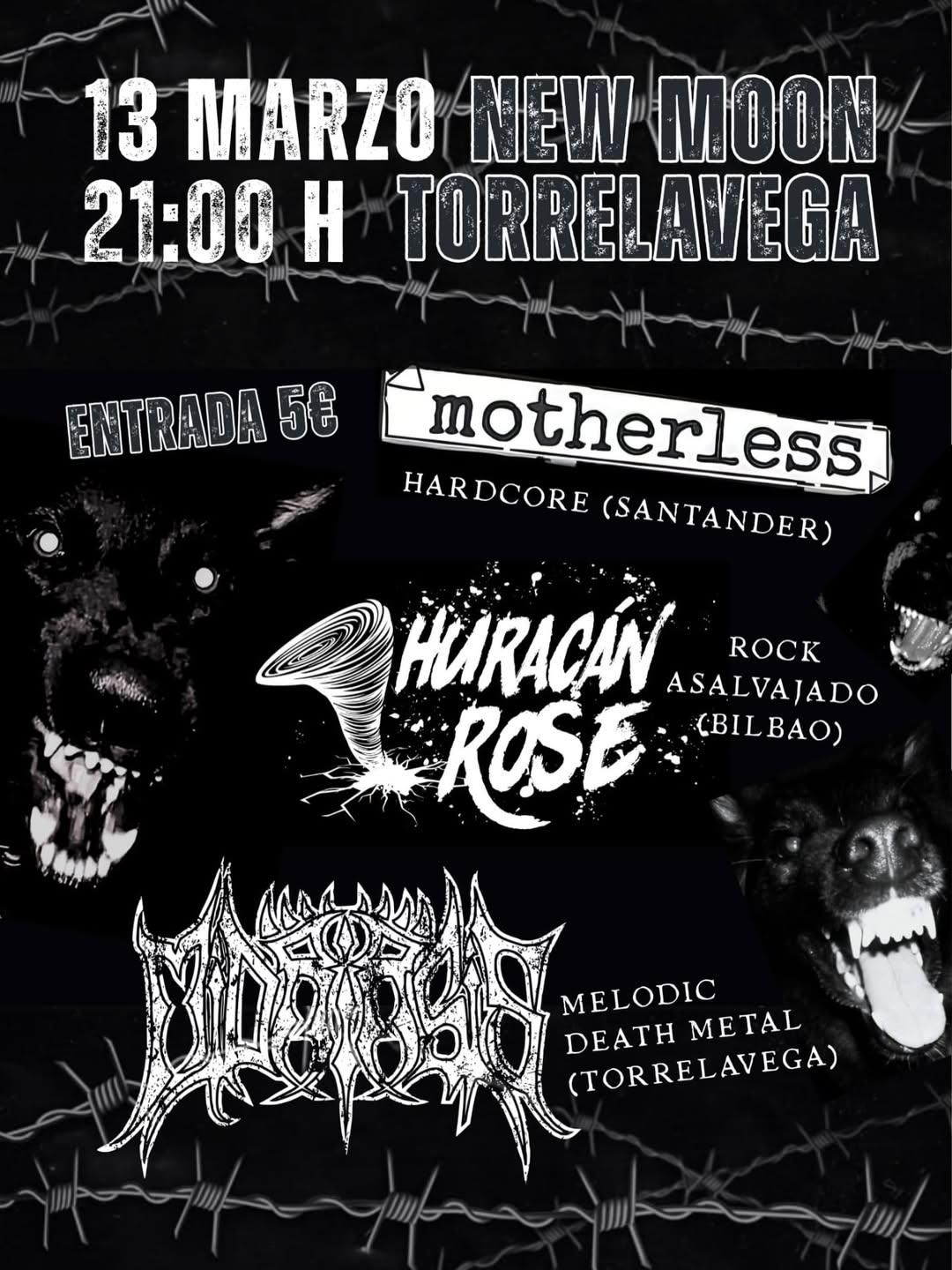 Motherless en directo en New Moon Disco