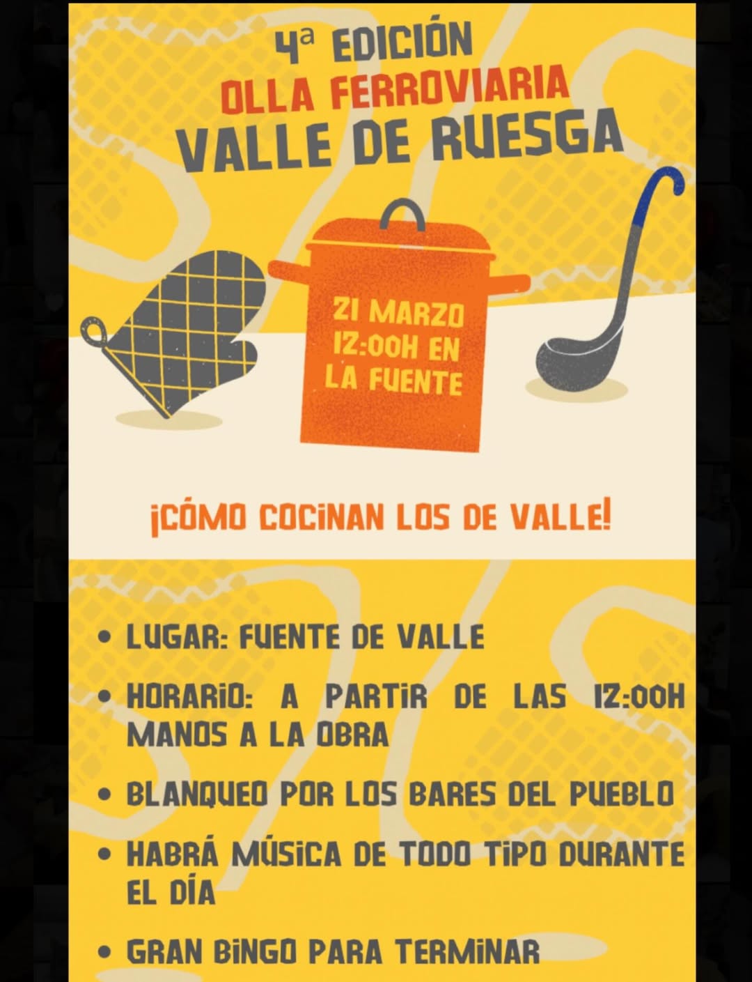 4ª Edición Olla Ferroviaria de Valle de Ruesga en Fuente de Valle