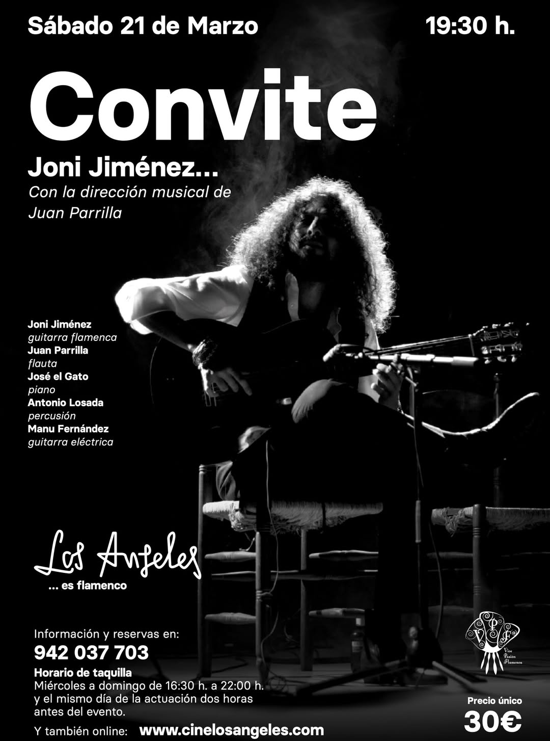 Concierto de Joni Jiménez en Cine Los Angeles