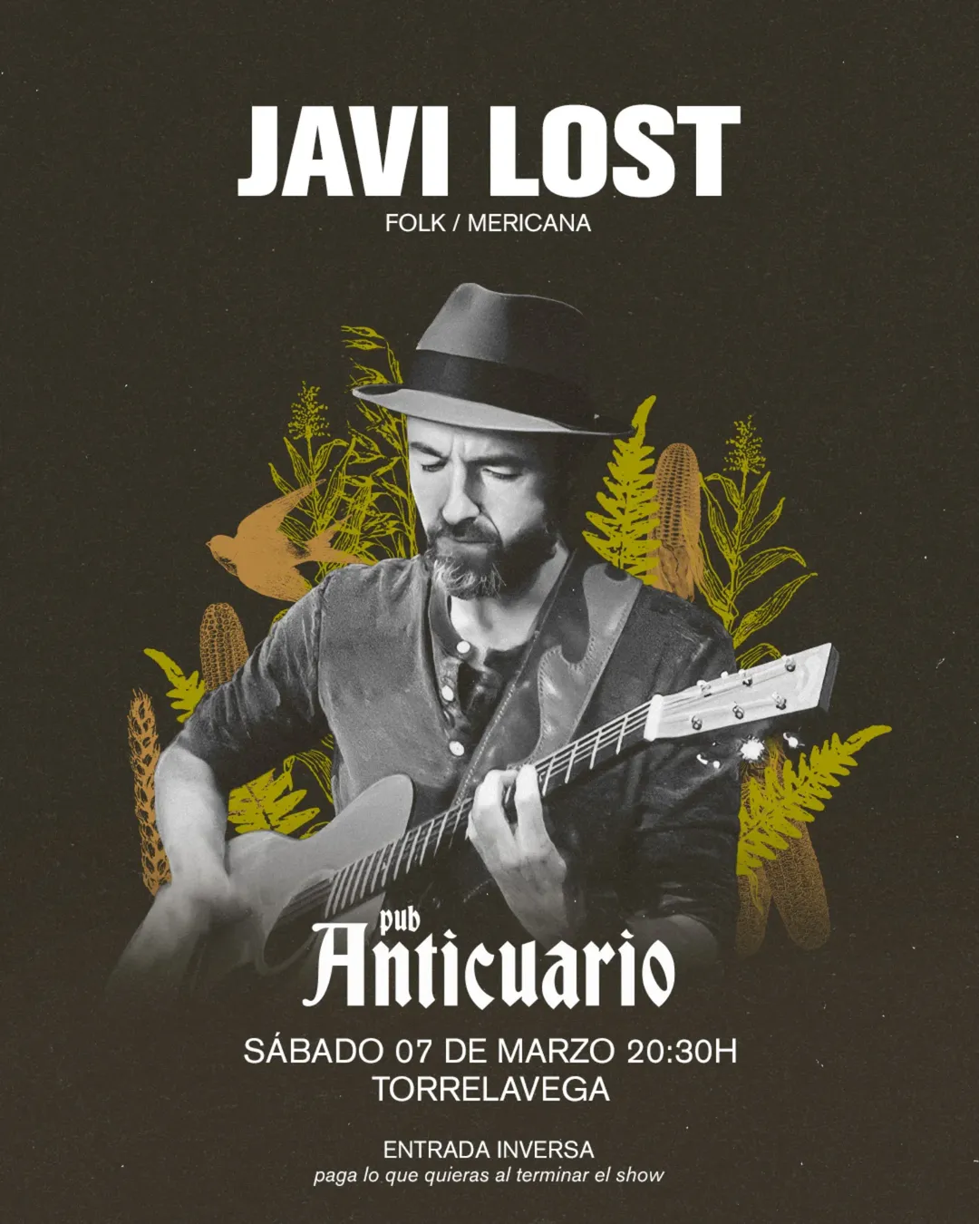 Concierto Javi Lost 7 Marzo