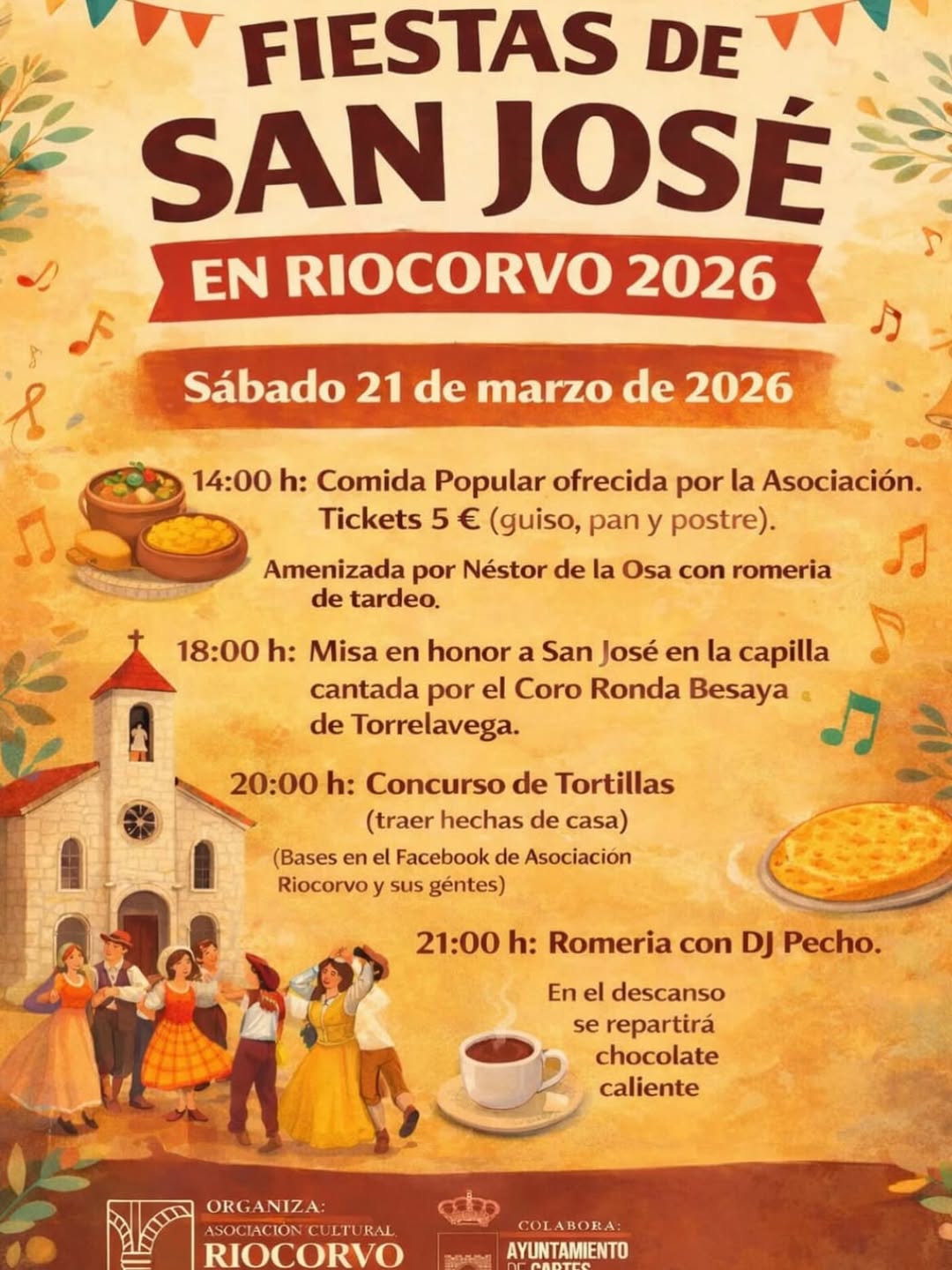 Fiestas de San José Riocorvo 2026