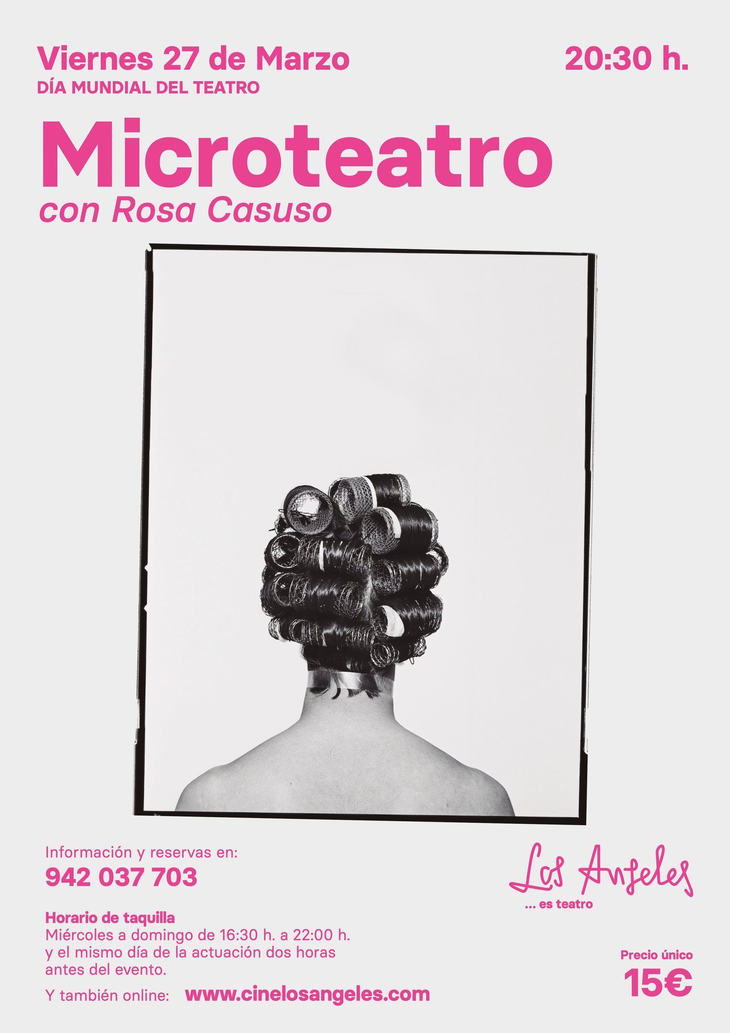 Microteatro con Rosa Casuso en Cine Los Ángeles