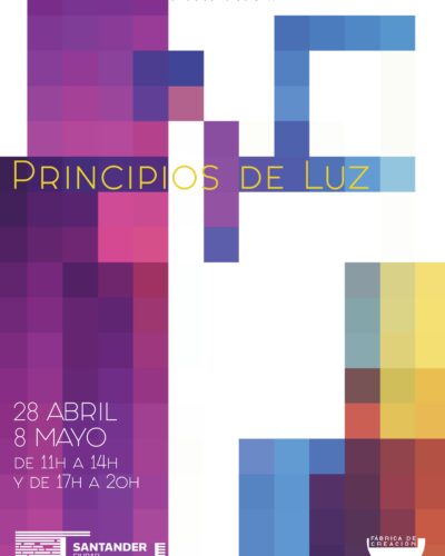 Exposición Principios de luz en Centro Cívico Tabacalera