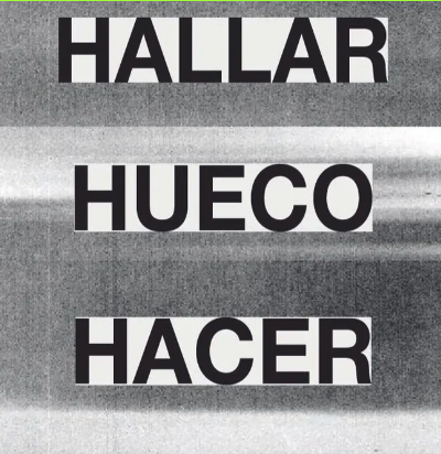 «Hallar hueco, hacer huella» en La Fábrica de Creación