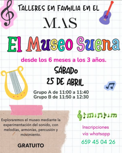 «El museo suena» en MAS