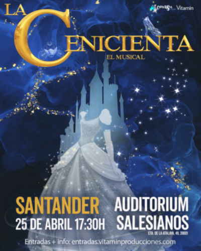 La Cenicienta, el musical en Auditorium Salesianos