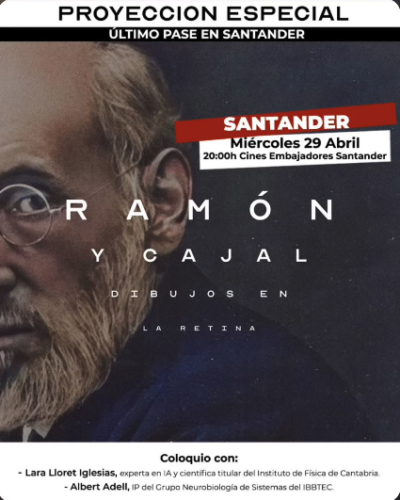 «Ramón y Cajal: Dibujos en la retina» en Cines Embajadores Santander