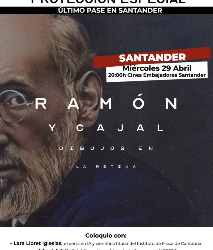 «Ramón y Cajal: Dibujos en la retina» en Cines Embajadores Santander