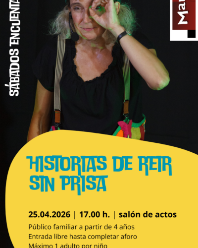 Historias de risa sin prisas en Biblioteca Central de Cantabria