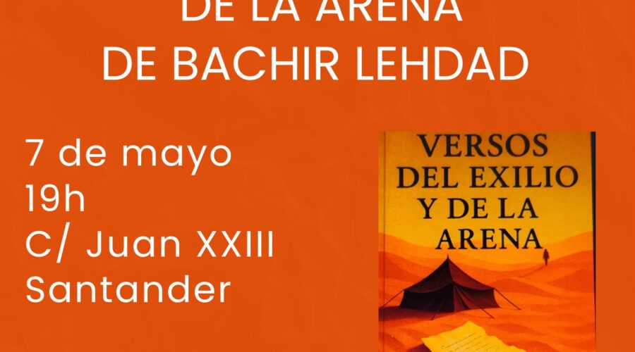 Presentación del libro y recital: Versos del exilio y la arena