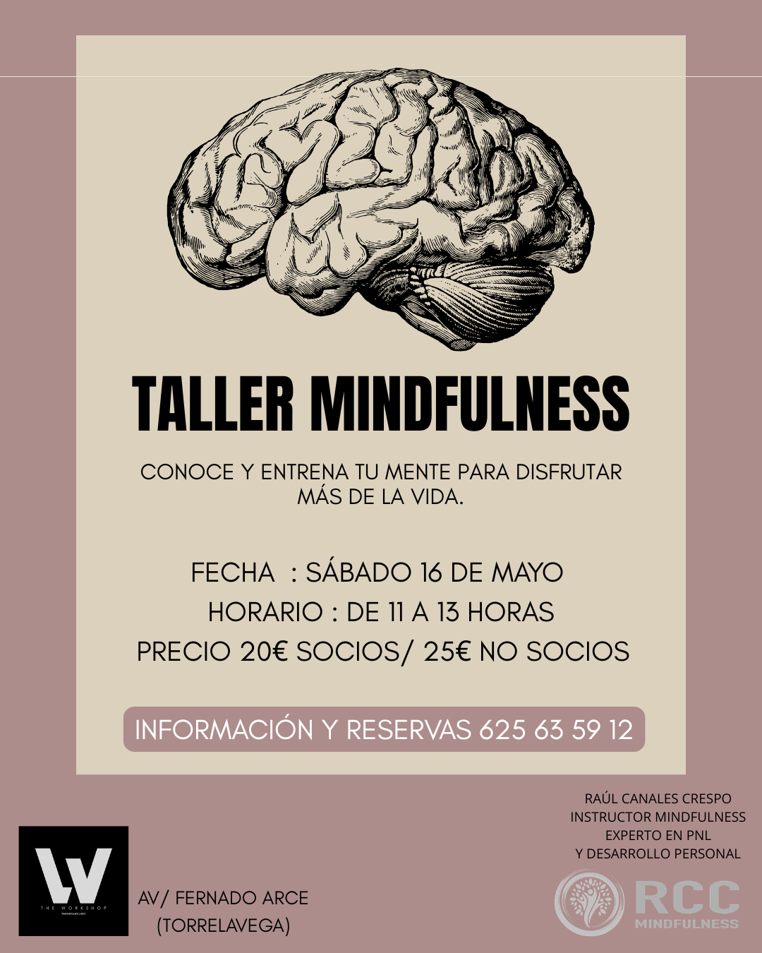 Taller Mindfulness The Workshop Torrelavega