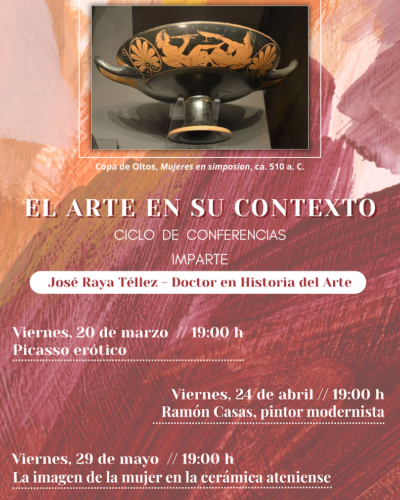 Ramón Casas, pintor modernista en Centro Cultural Doctor Madrazo