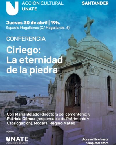 Conferencia Ciriego: La eternidad de la piedra en Santander